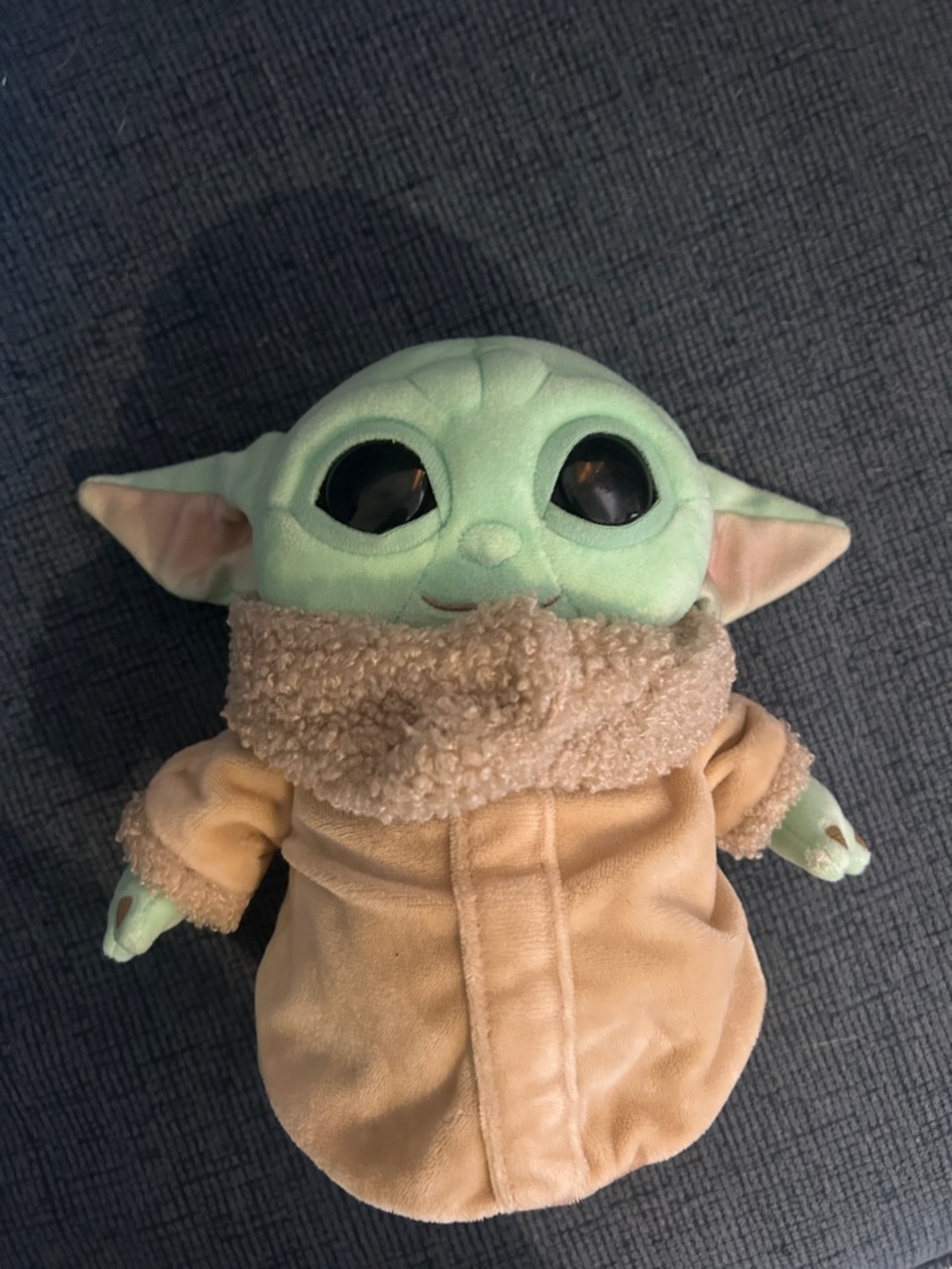 Star Wars Green Plush Grogu with Tan Coat